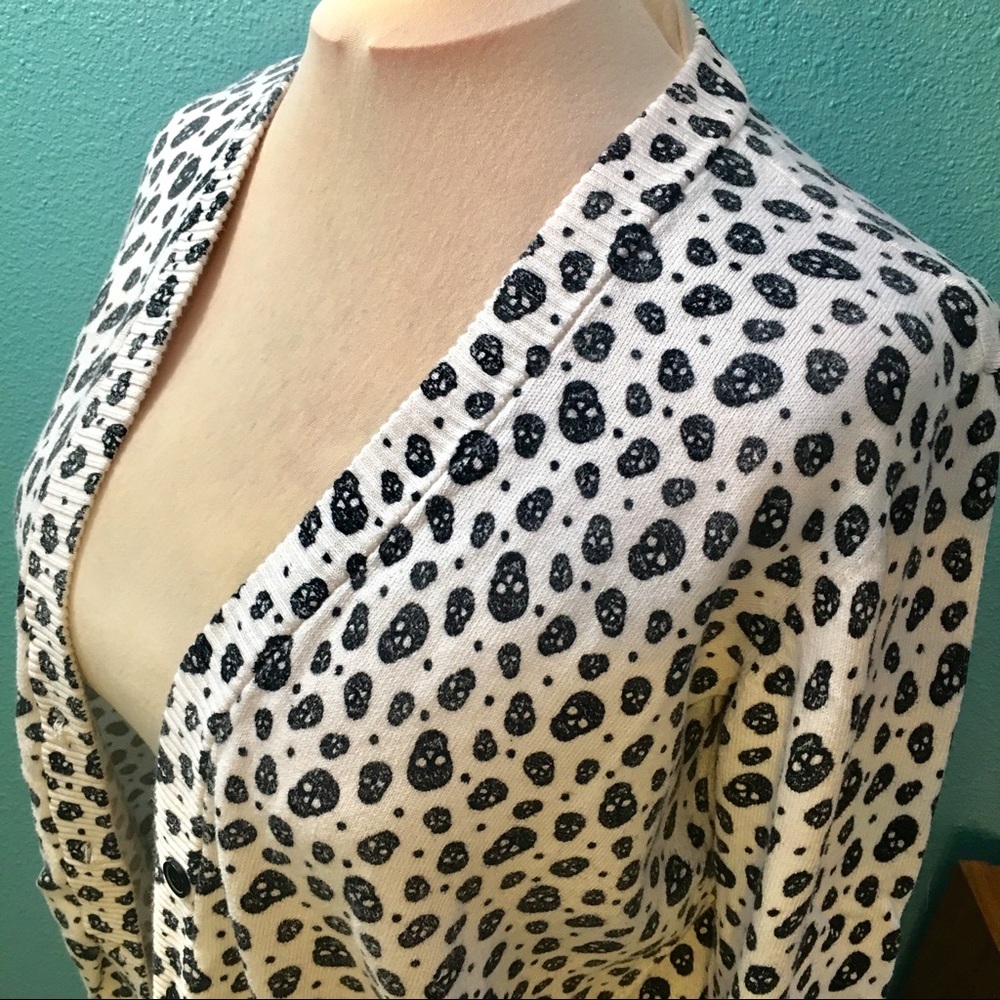 Torrid cardigan skills & polka dots
